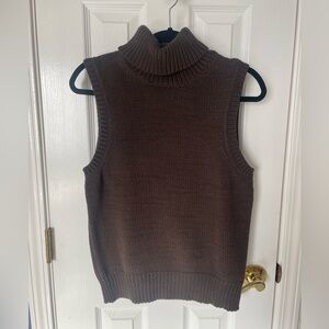 Michael Kors Sleeveless Turtleneck Knit Sweater NWT